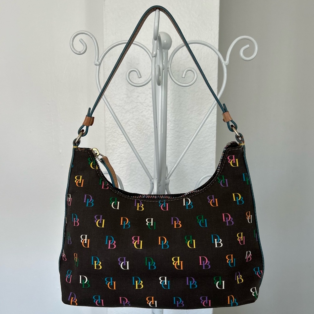Dooney & Bourke Multicolor Logo Shoulder Bag